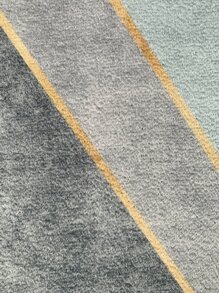 1pc Geometric Pattern Kitchen Rug - Multicolor - View 4