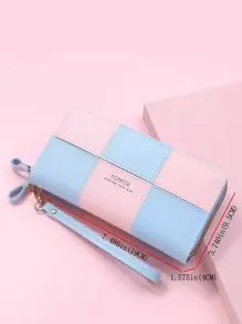 FONMOR 现代时尚 PU 简约零钱包 多款带拉链 轻便现代商务 信用卡 ID 卡 现金 商务休闲 教师节 教师礼物 工作商务通勤旅行节日办公室度假 周年纪念 情侣 生日礼物 情人节 女士礼物 女白领 女士礼物 钱包 钱包 长款钱包 腕带钱包 - 彩色 - 查看 5