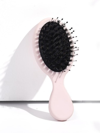 1pc Women's Simple Yet Comfortable Air Cushion Bristle Hair Brush, Pink, Back To School, Travel Holiday Essentials, Hair Accessories For Women, Brush, Hair Brushes, Edge Brush, Brush Hair, Hair Comb, Comb Hair, Detangling Brush, Ball Brush, Mini Hair Brush, Hair Brush Set, Wooden Comb, Hair Brush, Comb, Slick Back Brush, Hairbrush, Edge Brush, Brush Hair, Hair Comb, Hair Brush Set, Comb Hair, Mini Hair Brush, Detangling Brush,Hair Products, Hair Tools, Hair Stuff, Hair Care, Curly Hair Brush, Barber, Barber Accessories, Hairdressing Equipment,Hair Brush,Slick Back Brush,Styling Brush,Curly Hair Brush,Edge Brush,Hair Comb,Brush Hair,Hair Brush Set,Comb Hair,Comb For Curls,Detangling Brush,Hair Brush For Women,Hair,Travel,Hair Products,Hair Tools,Hair Stuff,Barber,Barber Accessories,Barbershop,Hairdressing Equipment