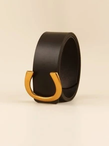 1 件优雅复古百搭女士宽腰带，可搭配连衣裙和西装，夏季、秋季、万圣节 - 黑色 - 查看 6