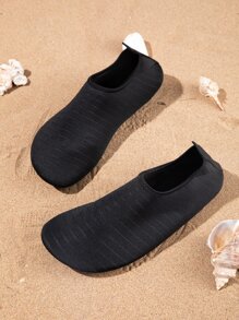 極簡風格一腳蹬水襪