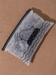 2000 piezas diademas de goma empalmadas transparentes y coloridas para niñas para uso diario - Multicolor - Ver 4