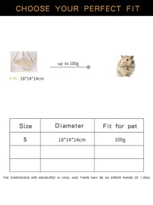 1pc Hamster Hammock - Multicolor - View 3