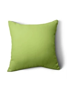 Solid Cushion Cover Without Filler - Green - View 1
