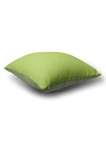 Solid Cushion Cover Without Filler - Green - View 2