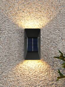 Hp-2107黑色梯形led壁燈,帶有6個led【1入組】 - 黃色 - 查看 2