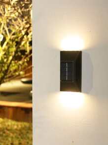 Hp-2107黑色梯形led壁燈,帶有6個led【1入組】 - 黃色 - 查看 4