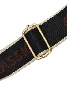 Phụ kiện túi Lá thư - màu đen - Xem 7