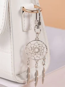 Accesorios de moda, adornos de árbol de Navidad cristianos, llaveros, charms, accesorios para el coche, para mujeres - Plateado - Ver 1