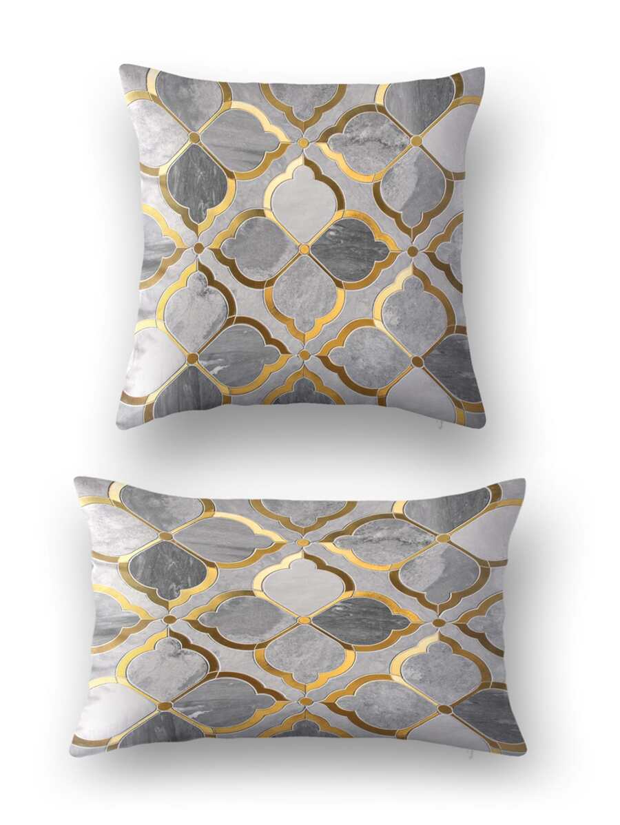 1 件数码印花法兰绒枕套，仅单独枕套（无枕芯），桃花形状，多种尺寸可选，数码印花时尚简约沙发办公室家居装饰靠垫套，布艺装饰用品，汽车礼品，印花枕套，床头靠垫，沙发抱枕，汽车头枕，办公室枕套