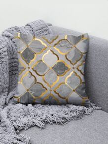 1 件数码印花法兰绒枕套，仅单独枕套（无枕芯），桃花形状，多种尺寸可选，数码印花时尚简约沙发办公室家居装饰靠垫套，布艺装饰用品，汽车礼品，印花枕套，床头靠垫，沙发抱枕，汽车头枕，办公室枕套 - 彩色 - 查看 5