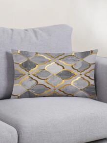 1 件数码印花法兰绒枕套，仅单独枕套（无枕芯），桃花形状，多种尺寸可选，数码印花时尚简约沙发办公室家居装饰靠垫套，布艺装饰用品，汽车礼品，印花枕套，床头靠垫，沙发抱枕，汽车头枕，办公室枕套 - 彩色 - 查看 6