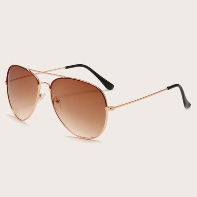 Men Ombre Lens Fashion Glasses