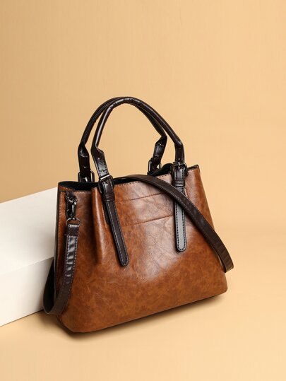 Vintage Design Satchel Bag