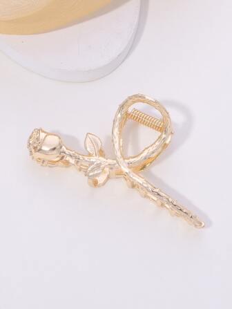 Flower Design Hair Claw