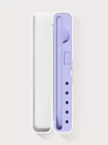 Portable Pen Case Compatible With Apple Pencil 2 1 Case Storage Box Pouch Pen Holder Stylus Case - Mauve Purple - View 1