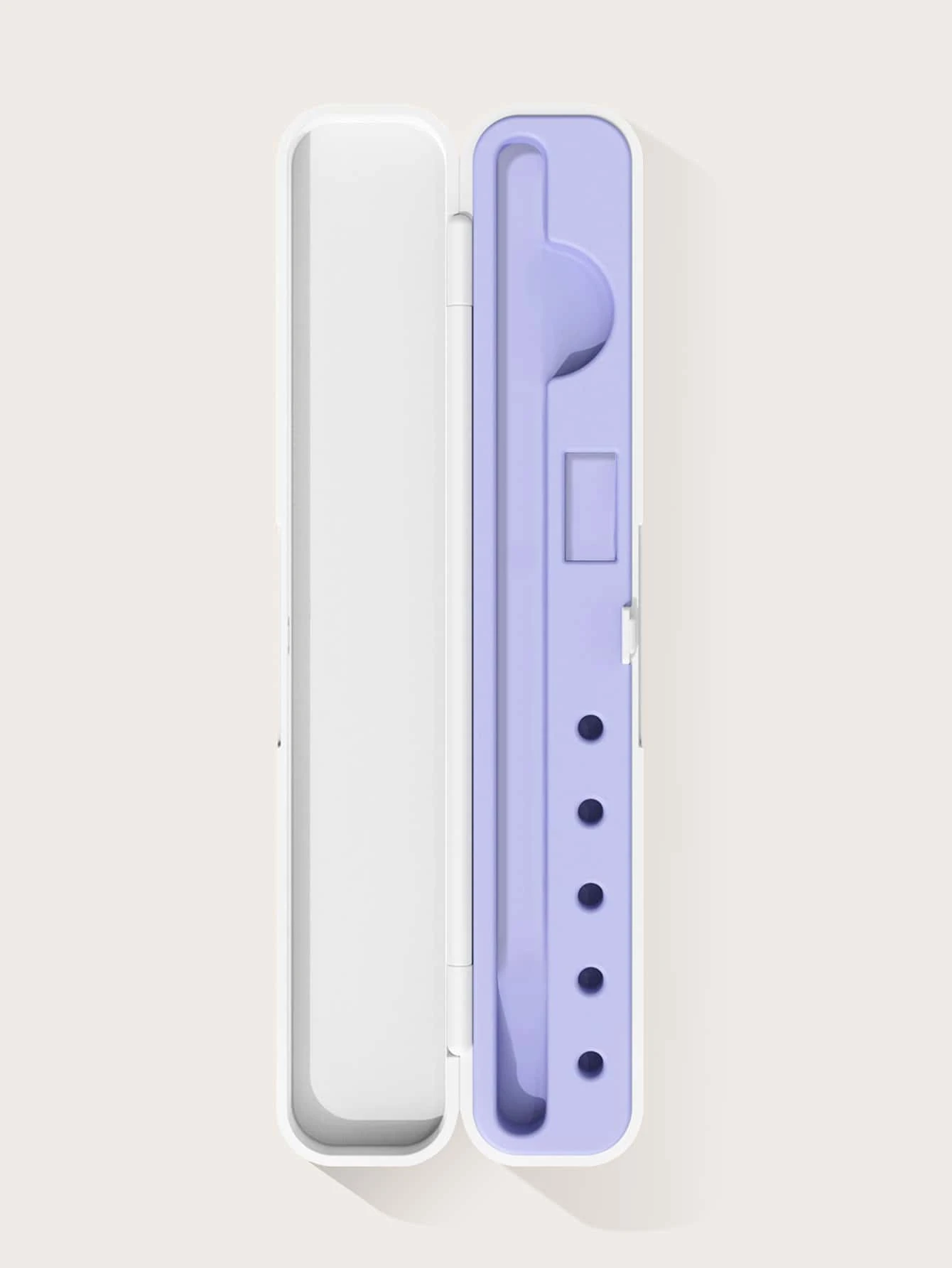 Portable Pen Case Compatible With Apple Pencil 2 1 Case Storage Box Pouch Pen Holder Stylus Case - Mauve Purple - View 1