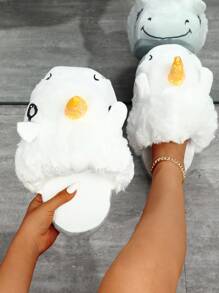 Dép quai hậu Unicorn dành cho nữ, dép đi trong nhà thoải mái và chống trượt - trắng - Xem 3