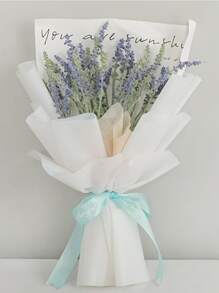 8pcs Artificial Lavender, Valentine Day, Gift Gifts Birthday Graduation - Multicolor - View 4
