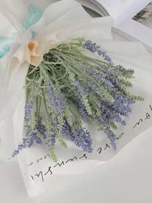 8pcs Artificial Lavender, Valentine Day, Gift Gifts Birthday Graduation - Multicolor - View 8