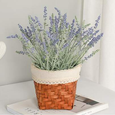 8 cây hoa oải hương nhân tạo, ngày lễ tình nhân, quà tặng