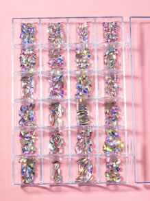 1盒3D水鑽美甲飾品 - 彩色 - 查看 4