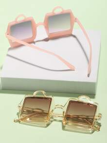 2副兒童方框太陽鏡 - 彩色 - 查看 2