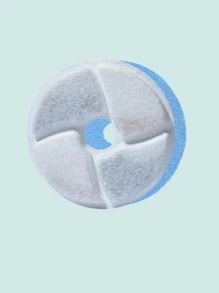 1pc Pet Waterer Filter Pad - Multicolor - View 2