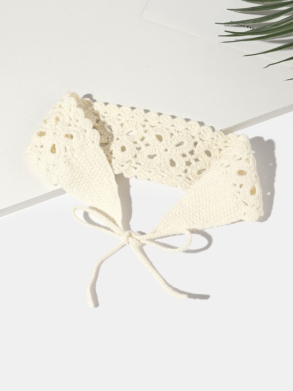 قطعة واحدة من شريط الشعر بتصميم الفراشة المصنوع بالكروشيه، عصابة رأس بوهيمية لعيد الحب، عصابة رأس تربان، عصابة رأس لممارسة الرياضة، إكسسوارات شعر للنساء للاستخدام في العطلات والمناسبات الأنيقة