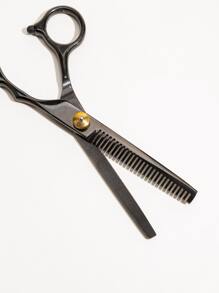 Tijeras de corte de pelo profesional - Negro - Ver 4