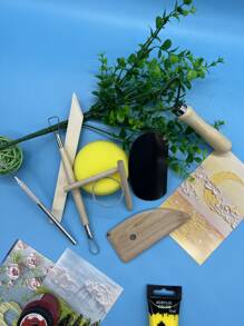 opeth 8pcs Clay Pottery Sculpting Tool Set - Multicolor - View 2