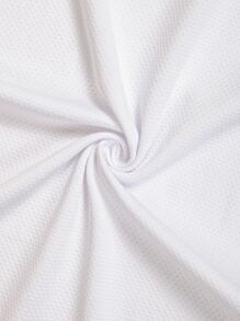 Letter Graphic Sport Towel - Baby Pink - View 5