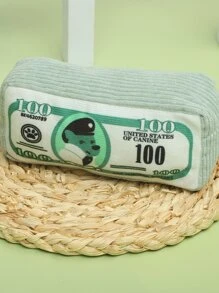 1入組錢設計寵物聲音毛絨玩具 - 彩色 - 查看 8