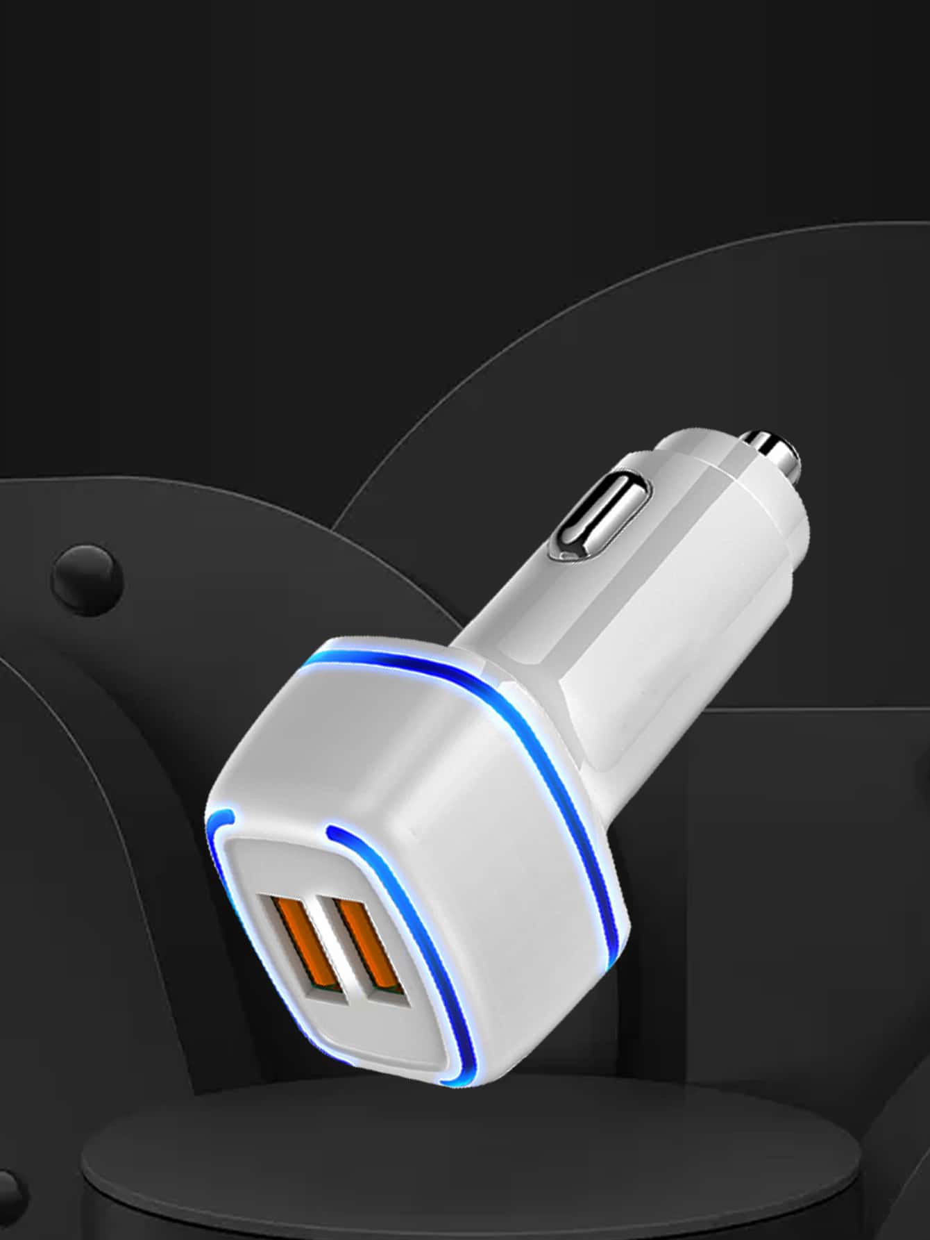Dual Port USB Car Fast Charger SHEIN USA
