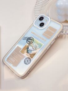 1 ốp lưng điện thoại TPU chống va đập cho camera, tương thích với iPhone 11/12/13/14/15/11promax/12promax/13promax/14promax/15promax/15pro/15plus, tương thích với dòng , tương thích với dòng , tương thích với iPhone 15/15Plus/15Pro/15Promax - Trong sáng - Xem 4