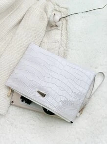 ly hợp Cá sấu Thanh lịch - trắng - Xem 2