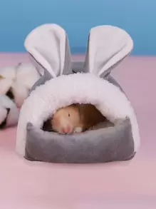 Cartoon Rabbit Design Pet Bed