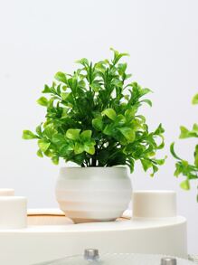 Cây trồng trong chậu nhân tạo 1pc - Nhiều màu - Xem 1