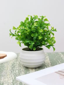 Cây trồng trong chậu nhân tạo 1pc - Nhiều màu - Xem 6