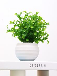 Cây trồng trong chậu nhân tạo 1pc - Nhiều màu - Xem 4