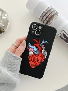 心形图案手机壳，国际版，非国内版 - 彩色 - 查看 4