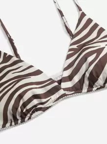 LUVLETTE 女士缎面睡衣 - 彩色 - 查看 3