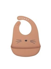 Bebé Babero con estampado de dibujos animados - Albaricoque - Ver 1