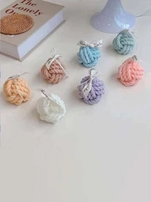 1pc Candle Design DIY Silicone Mold - White - View 1