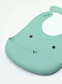 2pcs Infant Silicone Waterproof Anti-Leakage & Anti-Dirt Bibs, Unisex - Multicolor - View 3