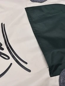 1 cái tạp dề chống thấm nước Chi tiết bỏ túi ngẫu nhiên - Nhiều màu - Xem 4