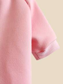 素色寵物運動衫 - 粉色 - 查看 5