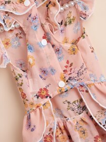 1 váy in hoa cho thú cưng - Nhiều màu - Xem 4