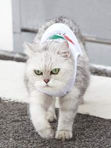 PETSIN 字母圖案寵物背心上衣 - 白色 - 查看 7