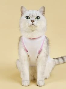 熊貓印花寵物背心 - 彩色 - 查看 4